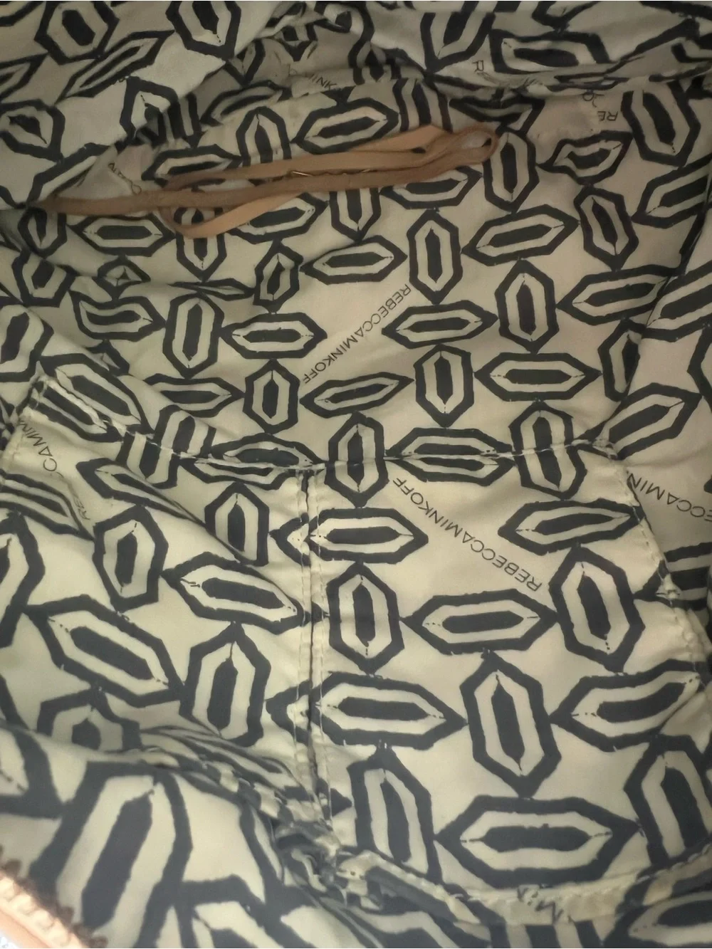 Rebecca Minkoff Tan Leather Bailey Tassel Hobo Bag
